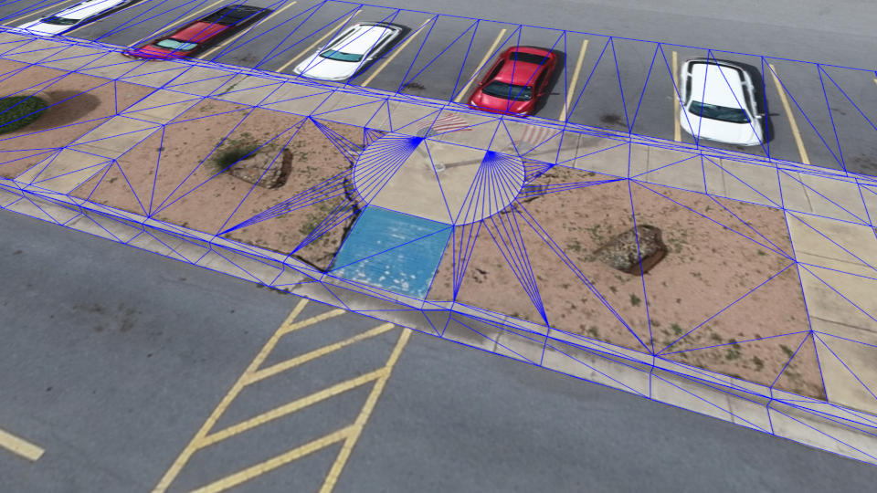 Surveying curb and gutter [with DRONES]