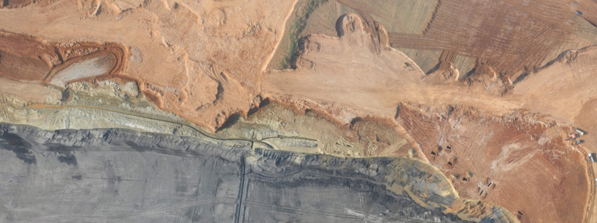 Excavation progress over Kardia mine