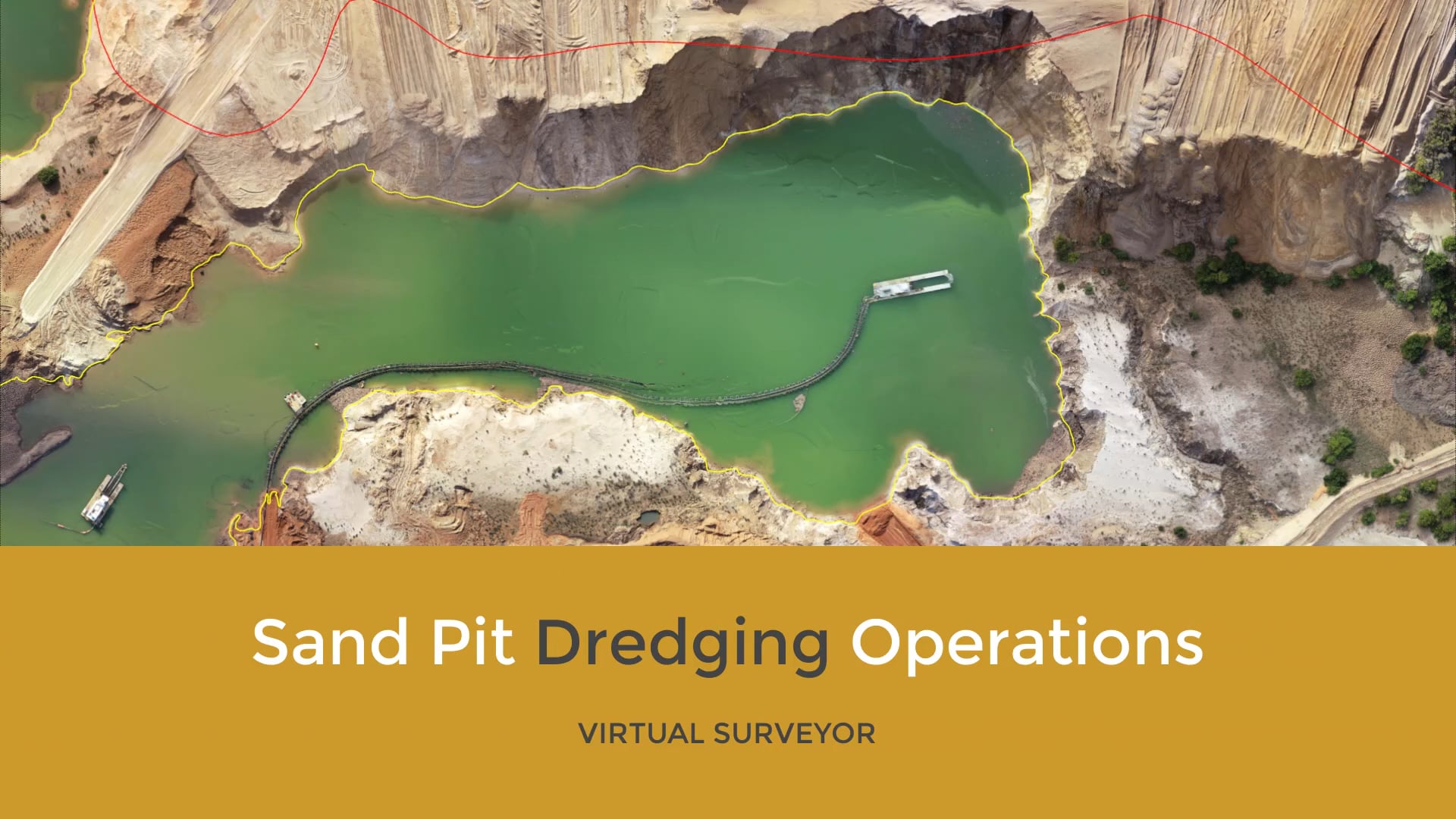 Sand Pit Dredging Operations